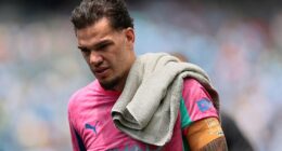 Ederson has been left out of Manchester City's squad to face Wolves on Saturday evening