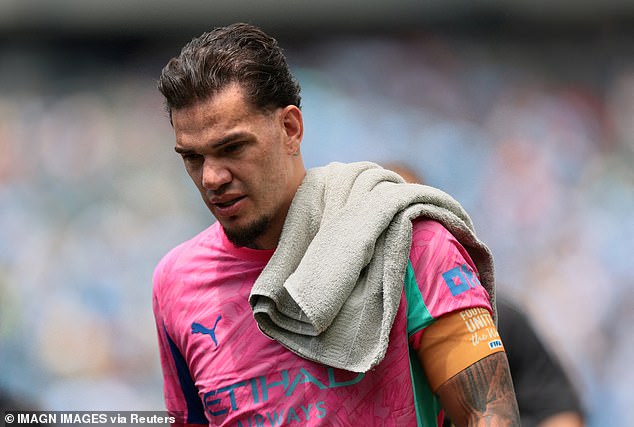 Ederson has been left out of Manchester City's squad to face Wolves on Saturday evening
