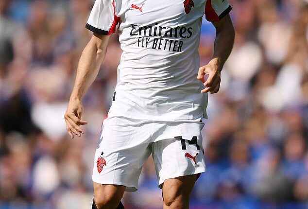 AC Milan (pictured) have the permission of the Italian Football Federation (FIGC) to host a domestic league match against Serie A rivals Como in Perth next year