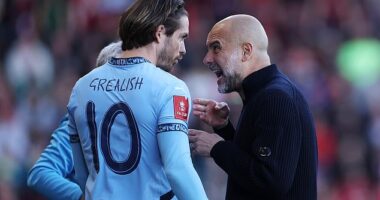 Everton have been given a boost in their pursuit of Jack Grealish as the Manchester City outcast appears not to be part of Pep Guardiola's plans this season
