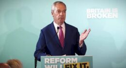 Farage's Reform Party Wants to Shut Down Migrant Hotels Nationwide After Court Ruling.