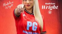 Madeleine Wright, 26, has signed for Chatham Town Women - who currently play in the National League which is the third tier of women's football in the UK
