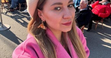 Karolina Wachowicz, 35, (pictured) from Krakow, Poland, felt like a 'neon sign' as she wandered the streets of Morocco, a popular tourist destination for Brits