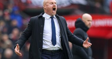 Sean Dyche made a more than surprising appearance on E4's Celebs Go Dating on Thursday