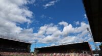 A man has been arrested for alleged racist abuse during a League One fixture between Bradford City and Luton Town. Pictured: A general view of Bradford's Valley Parade stadium