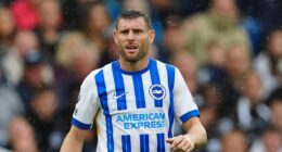 James Milner will wear the No 20 shirt for Brighton next season as a tribute to Diogo Jota