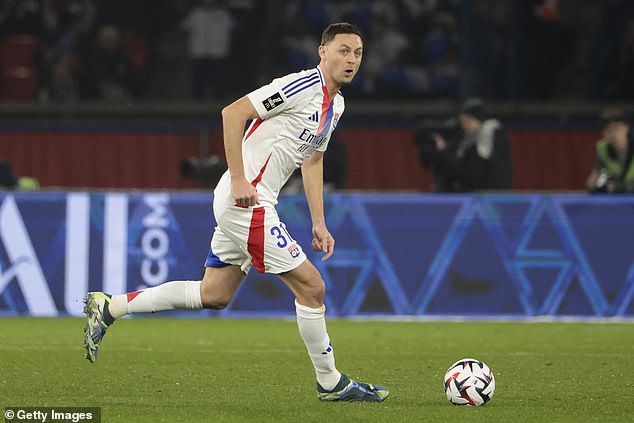 Former Man United midfielder Nemanja Matic had his contract terminated by Lyon last week