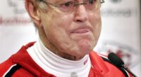 Vermeil, then coaching in Kansas City, gets emotional with reporters after his last playoff win