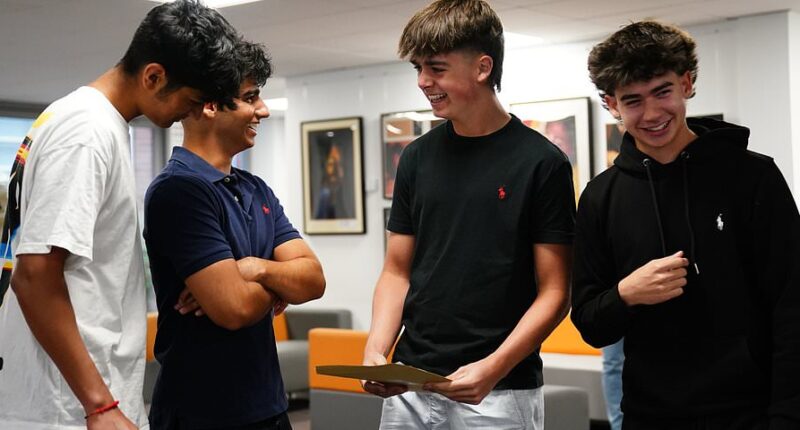 GCSE results day 2025: Pupils across UK receive exam grades amid warning of 'fiercest ever' scramble for college places - live updates