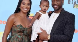 Gabrielle Union has been happily married to Dwyane Wade for over 10 years - but it wasn't all smooth sailing when she first met his family. The couple are seen with their daughter in 2019