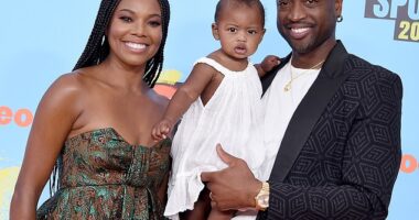Gabrielle Union has been happily married to Dwyane Wade for over 10 years - but it wasn't all smooth sailing when she first met his family. The couple are seen with their daughter in 2019