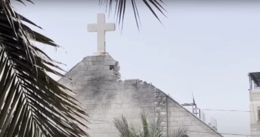 Gaza Christians Say Israel Has Told Them to Flee Their Churches, But They Intend to Stay.