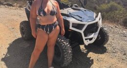 Gemma Collins turned heads as she showed off her incredible two-stone weight loss in a sizzling bikini-clad Instagram snap on Thursday