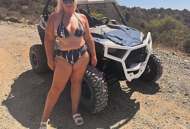 Gemma Collins turned heads as she showed off her incredible two-stone weight loss in a sizzling bikini-clad Instagram snap on Thursday