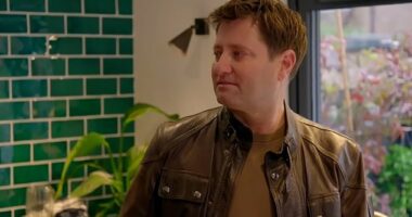 George Clarke became visibly emotional while listening to Gemma and Scott's story during the first episode of his new series, Kitchen vs Garden