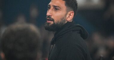 Gianluigi Donnarumma fights back tears as he bids an emotional farewell to PSG - and their ultras - with Man City circling over summer move
