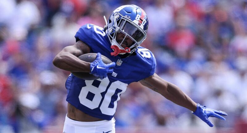 Giants Abruptly Cut Camp Standout WR After Preseason Finale