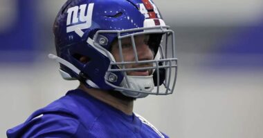 Giants Training Camp Video Sparks Cam Skattebo Injury Concern