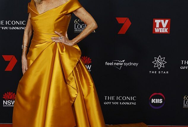 Home and Away royalty Lynne McGranger lit up the red carpet at the 65th TV WEEK Logie Awards on Sunday night