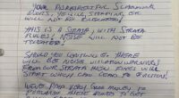 The menacing letter was shared by the couple online and sparked outrage from empathetic users