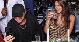 Leo DiCaprio, 50, has hinted he has finally settled down with his model girlfriend Vittoria Ceretti, 27, after making some changes in his life since entering his fifties (pictured last month)