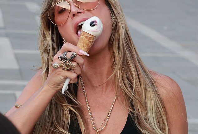 Julia Roberts and Heidi Klum, above, jetted into Venice, Italy, on Tuesday ahead of the 82nd International Film Festival kicking off