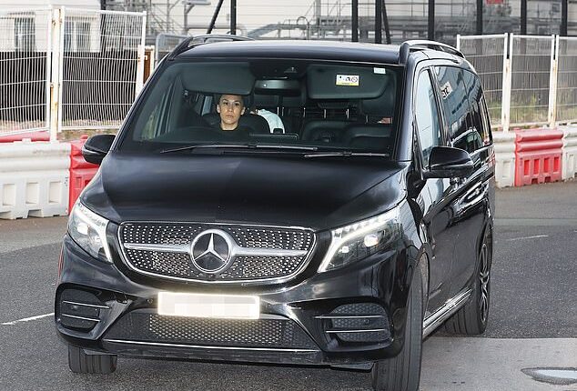 Benjamin Sesko has arrived in Manchester to complete his United medical ahead of his transfer