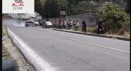 Race car is seen veering towards crowd in heart-stopping video