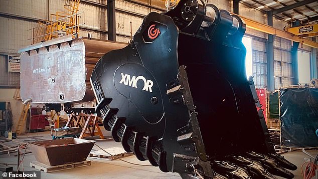 A worker was crushed by a 500kg lug plate while working on an excavator at G&G Mining Fabrication (pictured) in August 2021