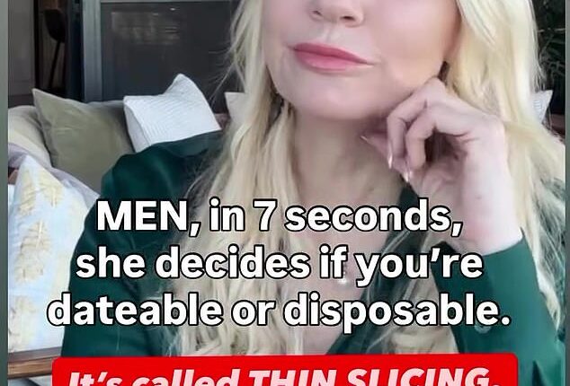 According to Perth-based matchmaker Louanne Ward (pictured), when you first meet a potential partner, there is a split-second moment that can make or break a budding romance - and it's known as 'Thin Slicing'
