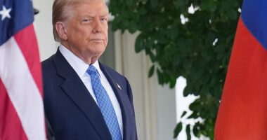 President Donald Trump pledged on Sunday to evict homeless people from the nation's capital and jail criminals, despite Washington's mayor arguing there is no current spike in crime