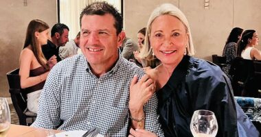 For two decades, Monique van Tulder (right, with her husband) put herself at the bottom of her own priority list, which led to her feeling 'invisible' and wanting to reclaim her sense of self