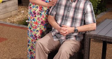 In June 2023, Chris, 50, and his wife Jane, 57, both civil servants, were on a cruise in Norway when he developed the blister that nearly caused his foot to be amputated