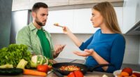 Food is a big deal in a relationship – and Ben not eating what I ate impacted on more than just my increasingly unused cooking skills, writes Lucy Cavendish (Picture posed by models)