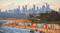 Ben, who arrived in Victoria in November, said he 'absolutely loved' Melbourne - a refreshing take amid growing reports of expats struggling with loneliness in big cities