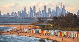 Ben, who arrived in Victoria in November, said he 'absolutely loved' Melbourne - a refreshing take amid growing reports of expats struggling with loneliness in big cities
