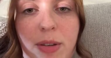 Verity McConnell, 27, (pictured) from Aberdeen, was just 16 when she found herself going into labour and giving birth to a baby girl one Saturday night - totally unaware of the fact that she was pregnant