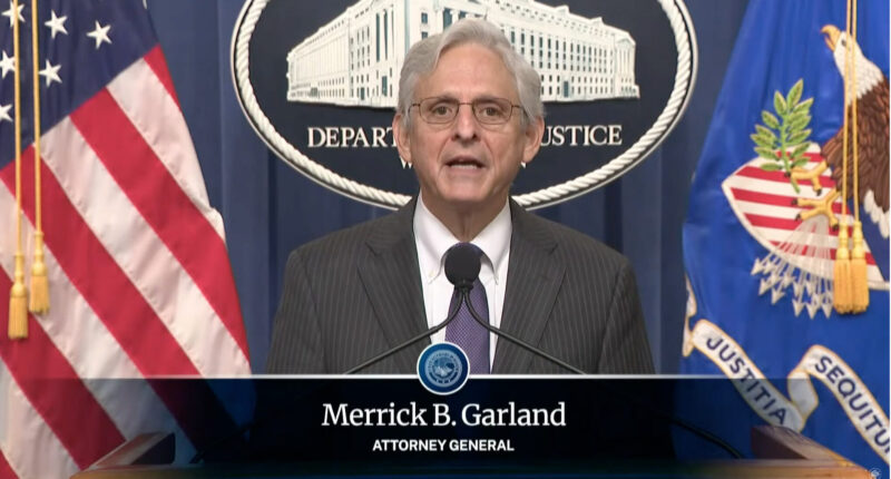 Attorney General Merrick Garland
