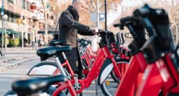 The first thing that Dill warned against was riding a motorized bike or scooter, even with a helmet on (stock image)