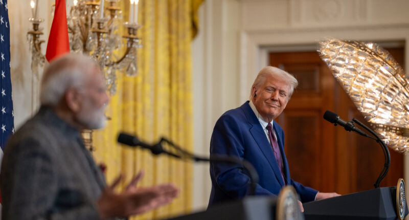 India Halts U.S. Arms Deals in Response to Trump Tariffs.