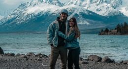 Stacey Tourout (right) and Matthew Yeomans (left) died on August 7 in the mountainous region near Trout Lake in British Columbia