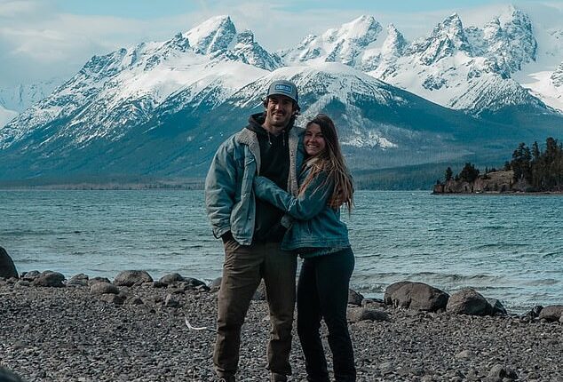 Stacey Tourout (right) and Matthew Yeomans (left) died on August 7 in the mountainous region near Trout Lake in British Columbia