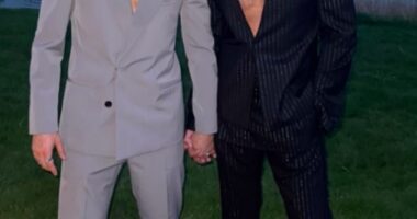Emmerdale stars Max Parker and Kris Mochrie tied the knot in a lavish ceremony in Suffolk this week - with a very special guest performing at the evening do