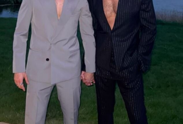 Emmerdale stars Max Parker and Kris Mochrie tied the knot in a lavish ceremony in Suffolk this week - with a very special guest performing at the evening do