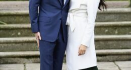 Prince Harry and Meghan Markle announce their engagement in November 2017. Just over a year earlier, Meghan meticulously planned how to 'out' Harry as her boyfriend