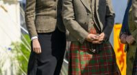 Samuel Chatto, son of Margaret's only daughter Lady Sarah Chatto, 61, brought his girlfriend Eleanor Ekserdjian to the Mey Highland Games in Caithness, Scotland, over the weekend