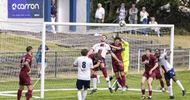Dalry Thistle put the pressure on as they attempt a spirited second-half comeback