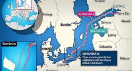 The blasts wrecked three out of four Nord Stream pipelines, which had become a controversial symbol of German reliance on Russian gas in the wake of Moscow 's invasion of Ukraine, and triggered wild speculation over the possible culprit