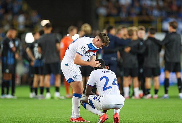 Rangers were humiliated by Club Brugge on Wednesday night, thrashed 6-0 in the second leg