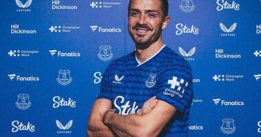 Jack Grealish completes Everton loan move from Man City as star begins new chapter of his career after falling out of favour under Pep Guardiola